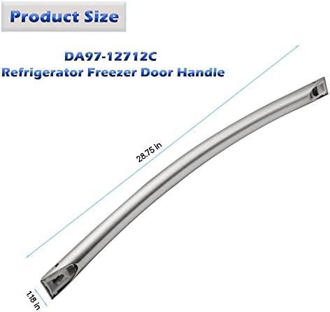Актуализиране на дръжката на вратата на фризера на хладилника DA97-12712C, DA64-03945F, DA97-11515C 28.75, да се замени
