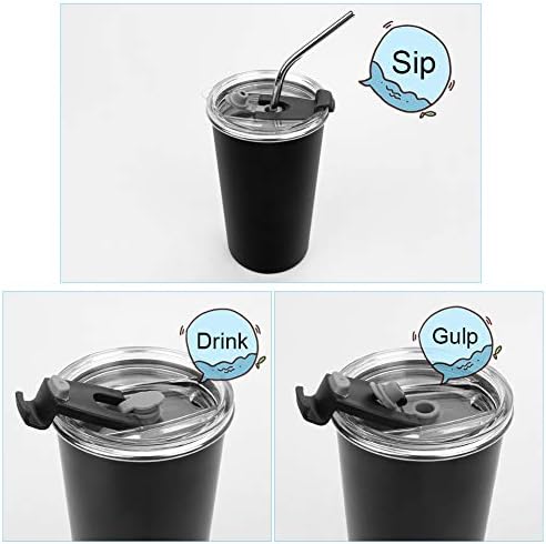 сменяеми капачки за чаши на 12 унции, капаци, които предпазват от разливи и спрей, 4 опаковки, Сменяеми капачки за чаши