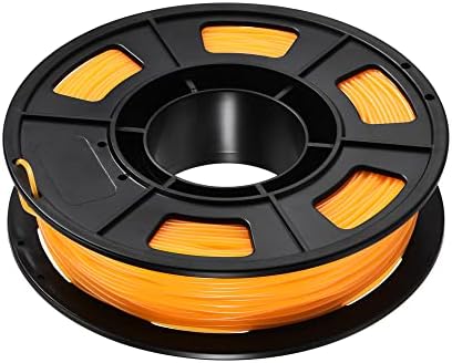 DMiotech 1,75 мм 0,25 КГ Направления за 3D печат TPU Презареждане Оранжев Цвят Точност на размерите +/- 0,05 mm за 3D-принтер