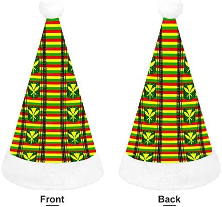 Знаме на племето канака Маоли, Коледна шапка на дядо коледа за red коледа шапки, празнични сувенири, аксесоари за новогодишните