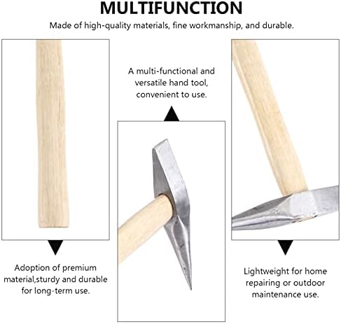 Заваръчни раздробяваща DOITOOL, стоманена jackhammer с дървена дръжка, инструмент за демонтаж на открито за премахване