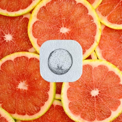Ароматни етикети (грейпфрут, 1 опаковка) - Етикети със натурално етерично масло за маски и възглавници (12 на етикети