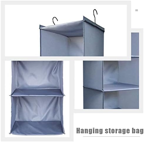 Чанти за съхранение на дрехи Zerodeko, Органайзер за Подвесного шкаф с 3 Рафтове, Преносим Органайзер За съхранение на