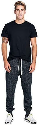 Мъжки спортни панталони за джогинг PROGO USA, Основни Флисовые Панталони За джогинг е с Ластик На талията