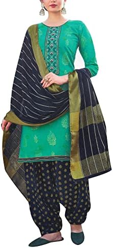Kurta от Богатия Глазированного памук Бандхани с принтом и шароварами Дупатта на Коприната, плетене