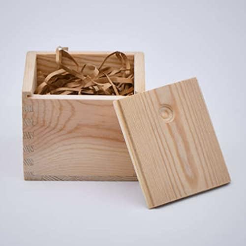 Дървена кутия за Zerodeko Дървена Кутия Дървени Кутии с Разтегателен капак Незаконченная Дървена Подарък Кутия Ретро