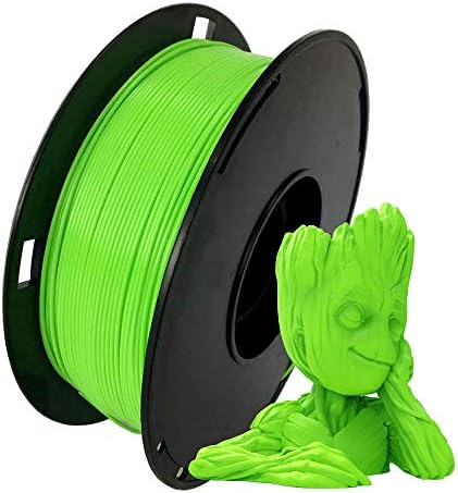 ABS-конец NovaMaker 1,75 мм ABS Зелена-конци за 3D-принтер, бобини с тегло 1 кг (2,2 кг), точност +/- 0,03 мм, подходящ