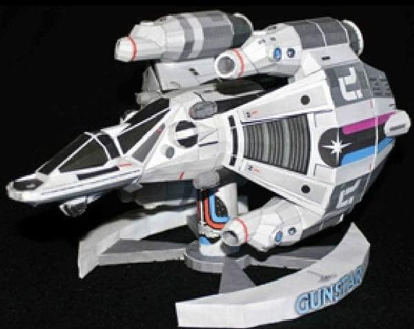 Последният fighter Боен кораб на 3D Книжен модел комплект Играчки, Подаръци за деца
