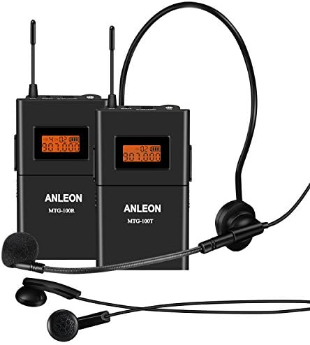 Anleon 915 Mhz Безжична Система, Водач-екскурзовод Църковна Система 1 Предавател 1 Приемник