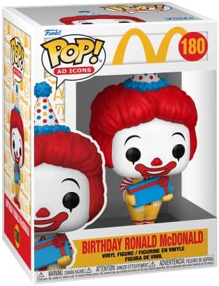Фанко Поп! Промоционални икони: Mcdonald ' s - рожден Ден на Роналд Макдоналд