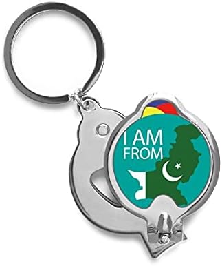 Аз съм от Пакистан, Страната на Националния флаг, нокторезачки, Остър Нож за нокти от Неръждаема Стомана