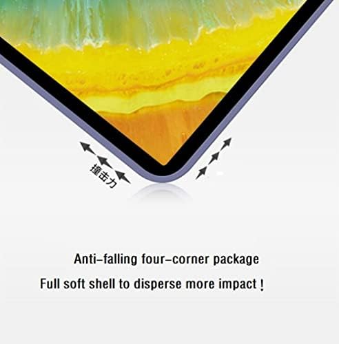 Калъф за iPad Pro 12,9 инча 2020/2021/2022, Тънък, Лек калъф-поставка Shell Smart три пъти със защита от падане, калъф