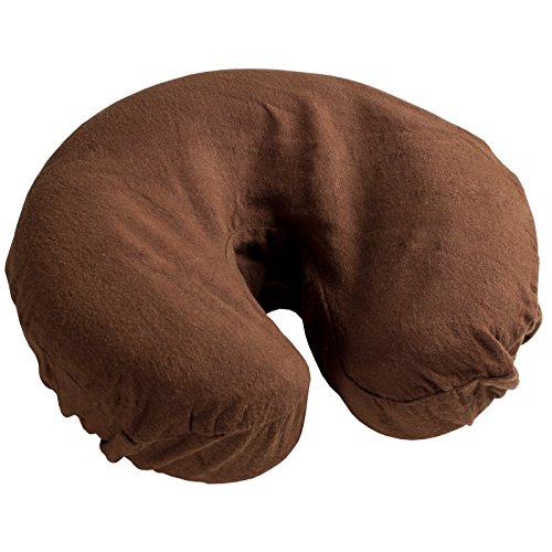 Удобни фланелен седалките за лице Body Linen за масажни маси - Меки, издръжливи и леки Фланелен калъфи за лица от памук (5 опаковки, органични)