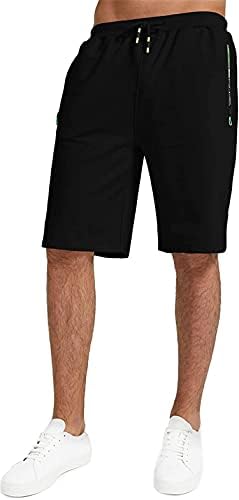 Мъжки Ежедневни Плетени Шорти с завязками, Летни Плажни Панталонки с Еластична Талия, Туристически Панталони за Голф