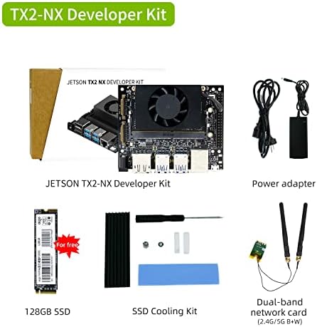 Комплект за разработване на Yahboom в jetson TX2 NX, модул платка NVIDIA TX2 Xavier NX Основната, 2,5 пъти превъзхожда