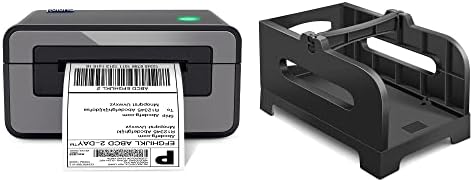 Принтер за етикети за доставка POLONO Сив, Термотрансферен Печат 4x6 за доставка на Пакети, Търговска Производител на