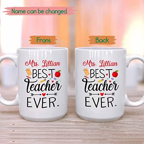 Персонални Керамична Чаша за учителя 11 Грама И 15 Грама, най-Добрата Кафеена Чаша за учители, Подаръци за Първия ден