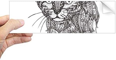 DIYthinker Котка Човешки Боя Тихо Дете Правоъгълник Стикер Върху Бронята На Стикер На Прозореца Лаптоп