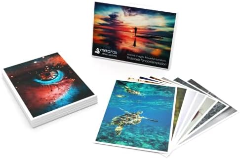 metaFox - 52 Вдъхновяващи Картички, Картички с Позитивни Твърдения и Мотивационни пощенски Картички, Картички С Картинки