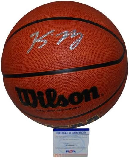 Баскетболни топки с автограф на КРИС МЪРИ (IOWA HAWKEYES) WILSON NCAA баскетбол PSA/DNA COA AM36871 - Баскетболни топки
