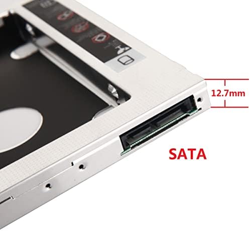 NIGUDEYANG 12,7 мм, SATA 2-ри Втори Твърд Диск HDD SSD Оптично Отделение Caddy Адаптер за Samsung np350e7c NP355E7C-A01US