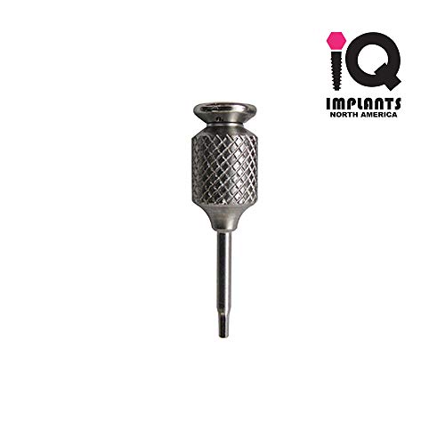 Ръчно шестостенния който има IQ Implants 1,25 мм (0,05 инча) дължина 15 мм за абатментов зъбни импланти