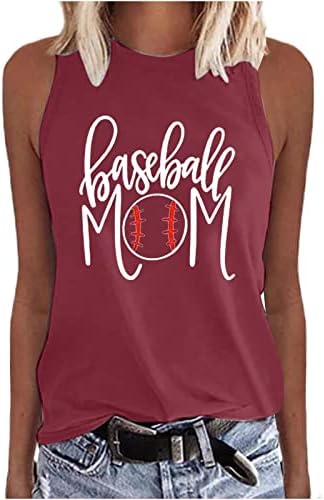 Тениска за майките, Жените и Бейзболни Ризи за Деня на Майката, Подарък Тениски с Писмото Принтом, Ежедневни Тениски
