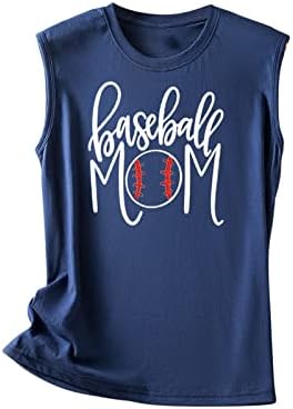 Тениска за майките, Жените и Бейзболни Ризи за Деня на Майката, Подарък Тениски с Писмото Принтом, Ежедневни Тениски