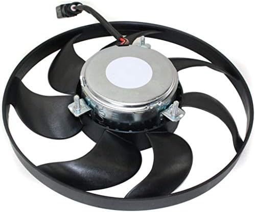 KarParts360 Допълнителен вентилатор за Volkswagen Beetle 2012 2013 пътника |Диаметър 200 W - 295 мм |2-Пинов | Уплътнител
