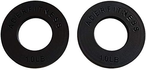 Комплект относителна чинии Ader Olympic тегло 0,25, 0,5, 0,75, 1,00 кг / чифт