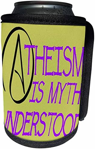 3дРоуз Атеизъм - философска дискусия, понимаемая като мит. - Опаковки за бутилки-охладители (cc_356816_1)