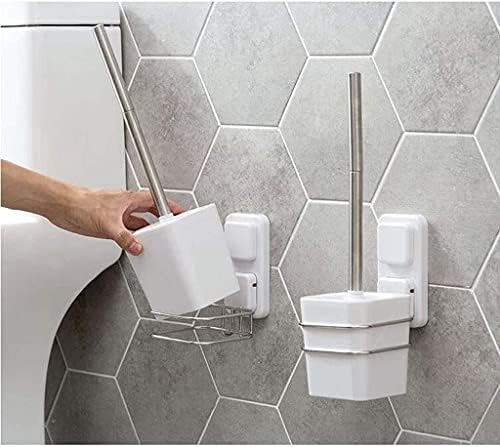 HEIMP Държач за тоалетна четка, четка и Притежателя, Стенни Тоалетни четки и Притежателите на Набор от Четки за почистване