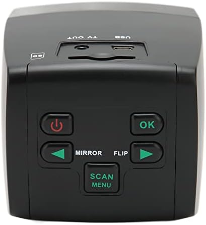 Цифров скенер за филми и диапозитиви, конвертиране на стари фотосканеров в цветни, преглед на слайдовете с цветен LCD