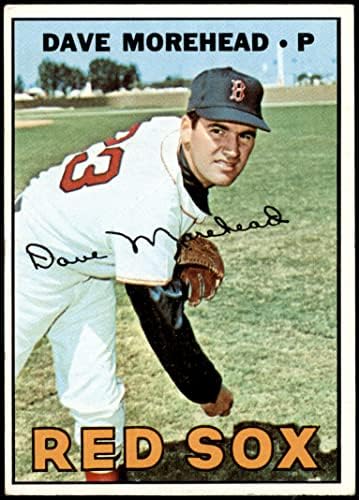 1967 Topps 297 Дейв Morehead на Бостън Ред Сокс (бейзболна картичка), БИВШ играч на Ред Сокс