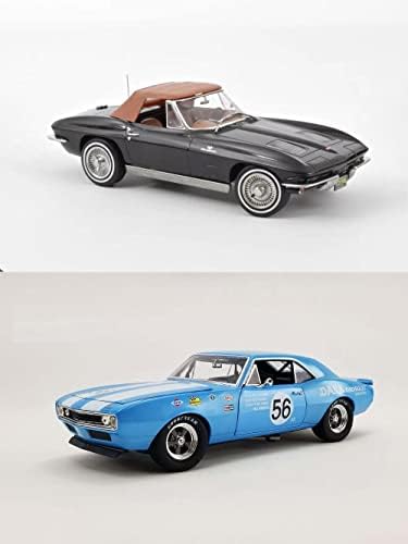 Комплект за автомобили Corvette и Camaro за леене под налягане - Два модела на автомобили в мащаб 1/18 за леене под налягане