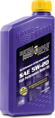 Мощното моторно масло Royal Purple® 51520 5W-20 (5QT)