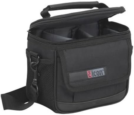 Icon PRCV100-BLK Малка чанта за носене за видеокамера (черен)