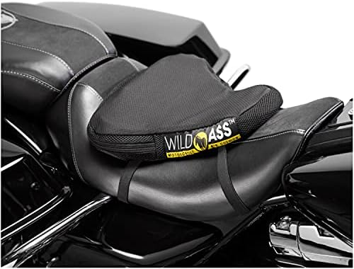Възглавницата на седалката на мотоциклета Wild Доц. Sport Air Gel, Черна