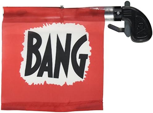 Флаг-пистолет Loftus Star Power Starter Кича Bang Gun, Червено / Черно / Бял, 5