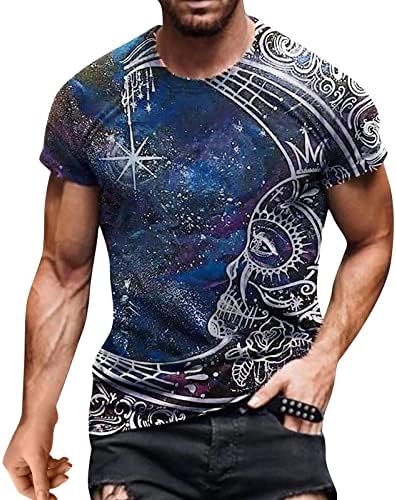 Тениски за мъже, Върхове с графичен Дизайн, Пролетно-лятна Тениска, Ежедневни Модерна риза в стил Ретро с 3D-принтом