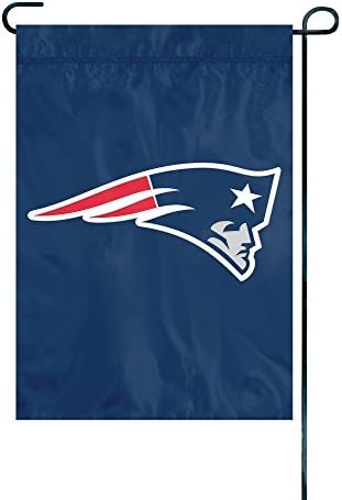 Градински флаг премиум-клас Party Animal NFL New England Patriots, 12,5 x 18 инча