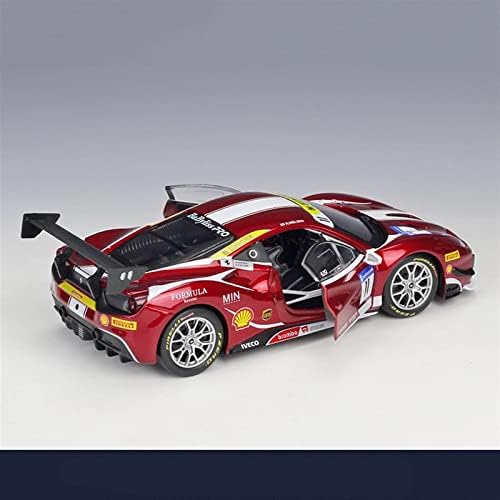 Мащабна модел автомобил 1:24 за Ferrari 488 Challenge Formula Спортен Автомобил Готова Копие на Автомобила Модел на автомобила