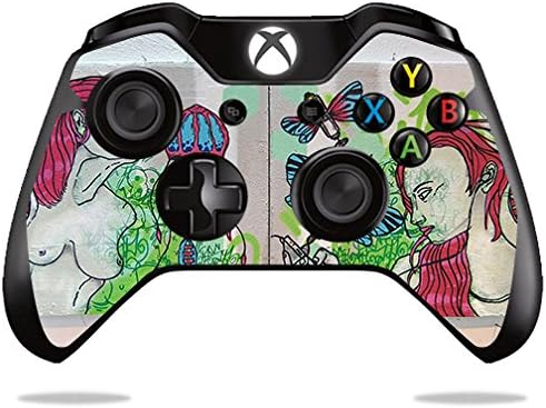 Кожата MightySkins е Съвместим с контролера на Microsoft Xbox One или One S - Модерна технология | софтуер и Защитни