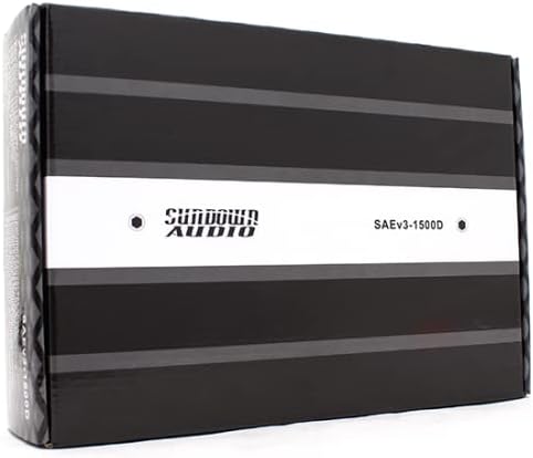 Sundown Audio SAEv3-1500D Моноблочный Среднеквадратичный усилвател с мощност 1500 W SAE-1500D V. 3