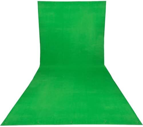 Мек вълнен плат фон Angler, устойчиви на бръчки (9 x 20 см, цвят зелен)