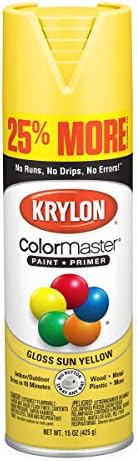 Krylon K05353007 Акрил ColorMaster Кристално чист, Елегантен, Прозрачен, 11 грама.