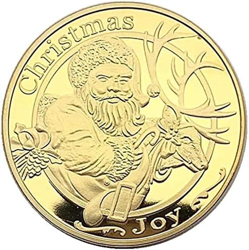 Европейските и Американските Коледна Шейна Антилопа Златна Колекция Възпоменателни Монети Феята на зъбките, Дядо Златна