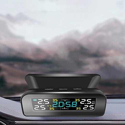 Wakauto Авто Монитор за Налягането в Гумите TPMS Система за Контрол на Налягането в Гумите Безжичен 360 ° наблюдава Натиск