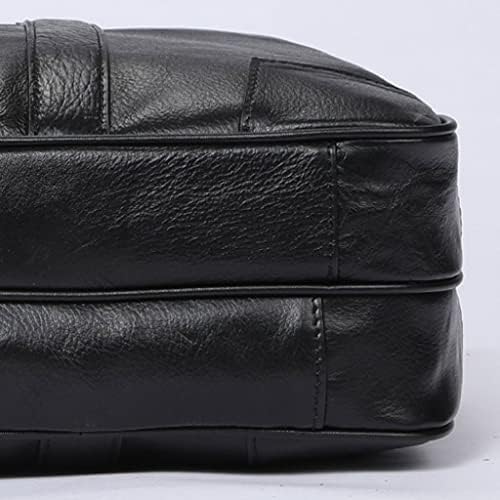 EYHLKM Чанта за лаптоп, Мъжка чанта-месинджър, Мъжка Кожена чанта-тоут, Случайни Бизнес портфейл (Цвят: A, Размер: One