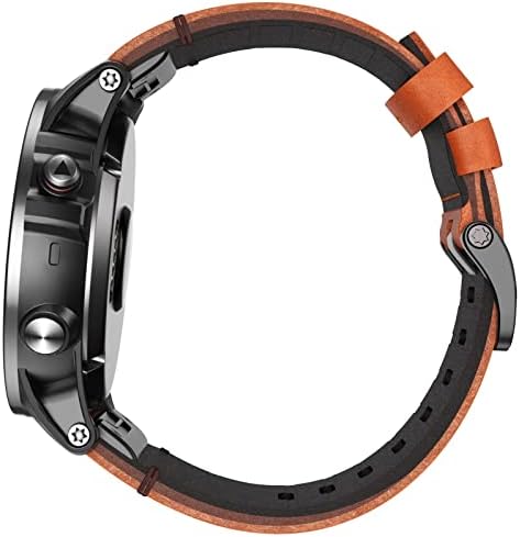 Официален каишка за часовник GIKOS 26-22 мм за Garmin Fenix 6X6 Pro 5X5PLUS 935 Tactix Quick Release Easyfit Каишка на китката (оранжев цвят, размер: 22 мм Fenix 5 5Plus)